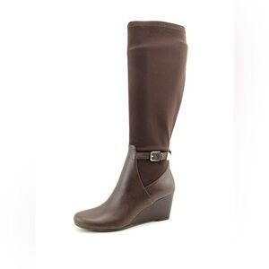 ISAAC MIZRAHI Leather Boots